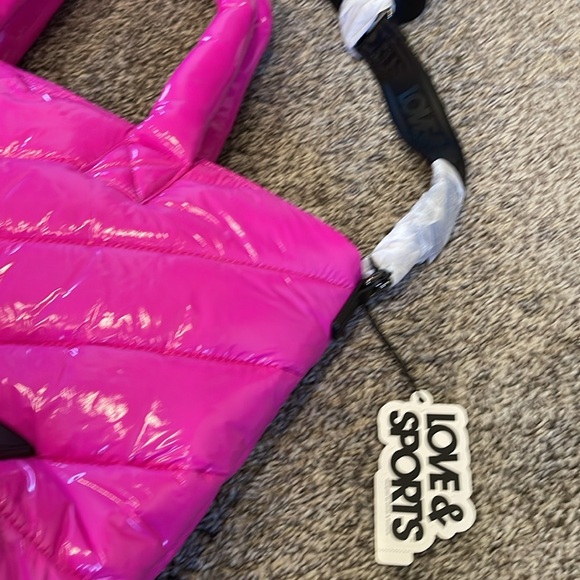 Puffy Pink Tote Bag/Purse - Picture 2 of 7